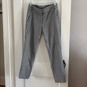Loft Gingham Pant Size 0